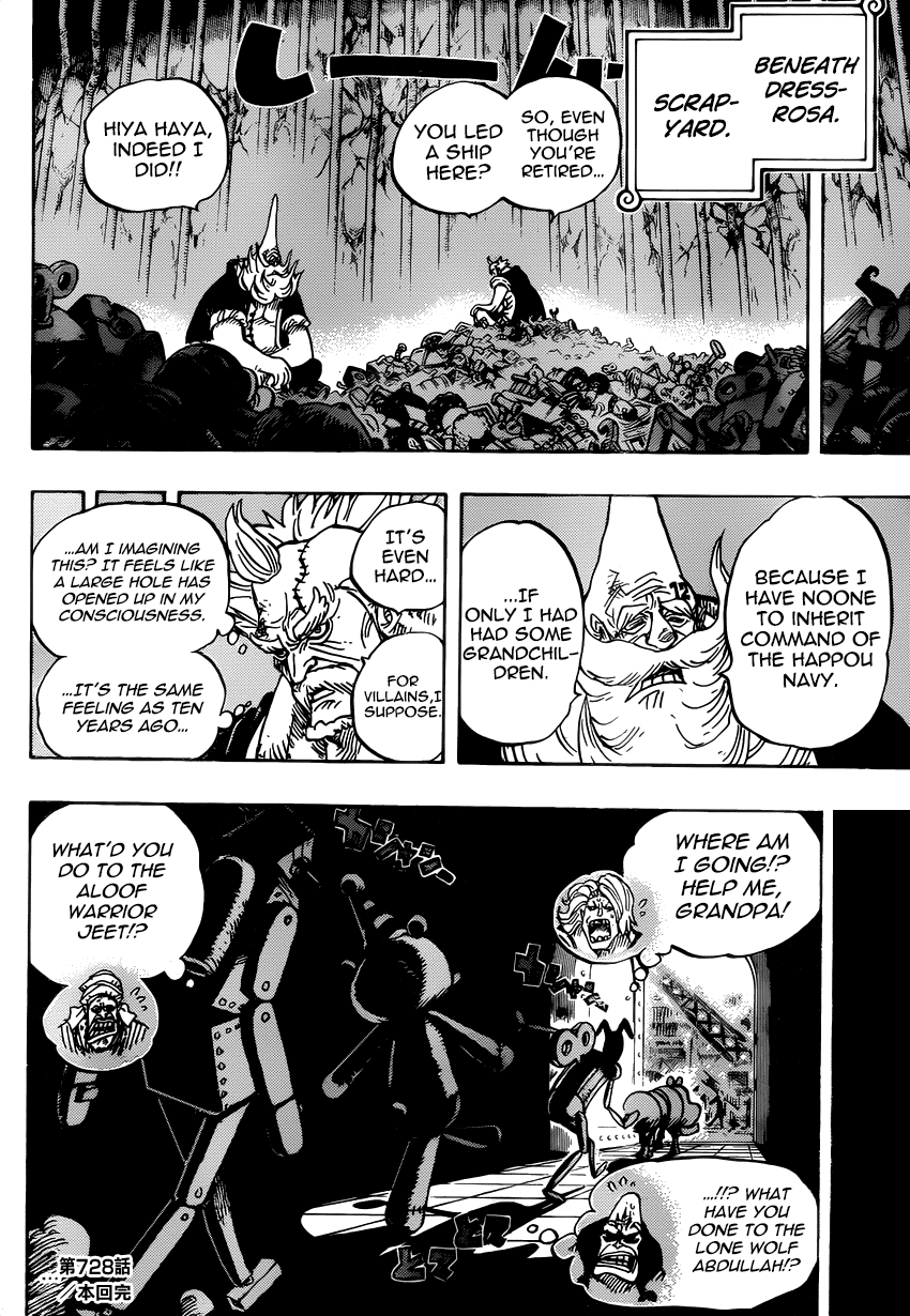 One Piece, Chapter 728 image 17